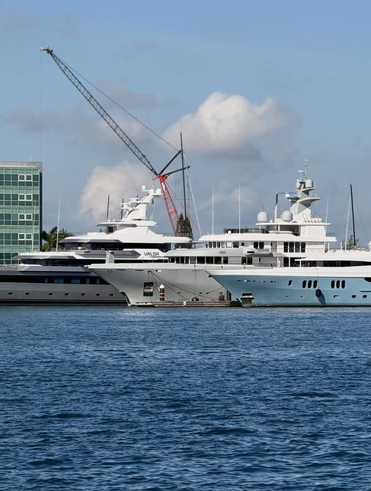 Luxury yacht background